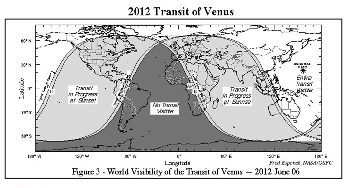 2012 venus transit worldmap