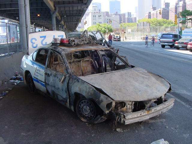 911 cars mutilated