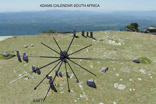 adams calendar aerial photo