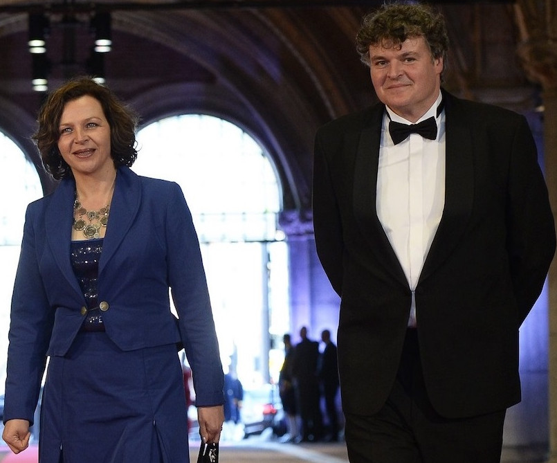 Edith Schippers en echtgenoot Sander Spijker.