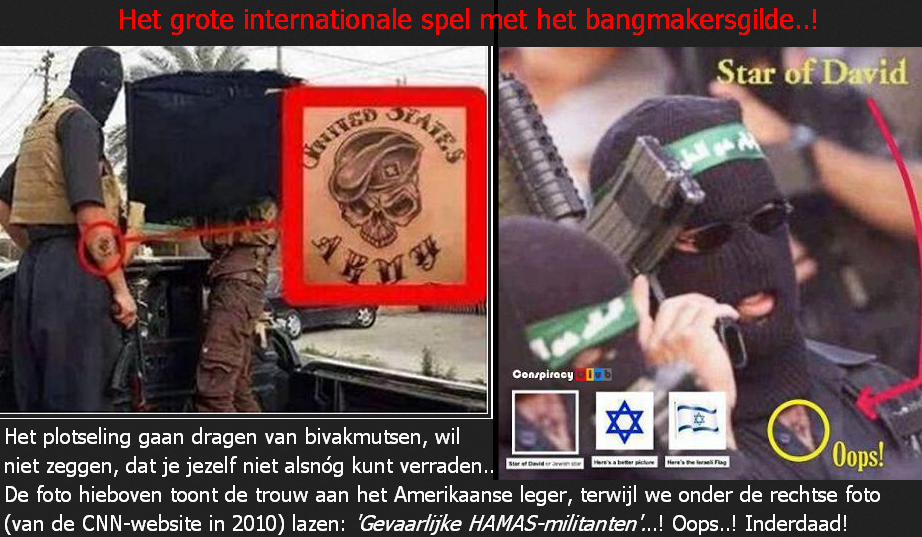 De bangmakerij ten top.. ISIS is een puppet-on-a-string van de westerse landen onder leiding van de VS, dat weer wordt gedomineerd door AIPAC als leidende macht in de VS.