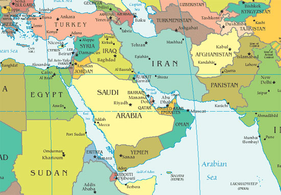 MiddleEastMap
