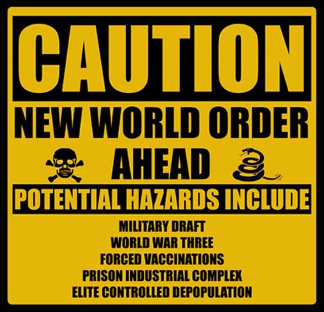 NWO waarschuwingsbord