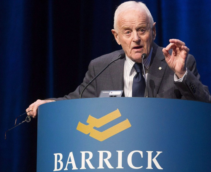 Peter Munk CEO Barrick