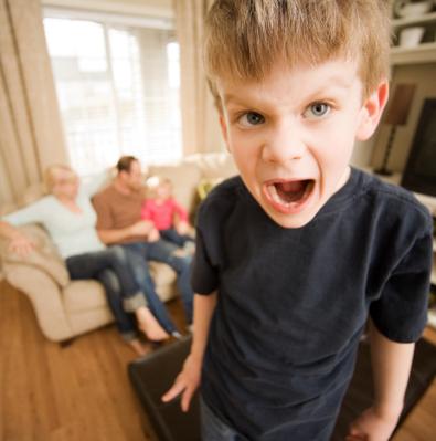 Eén van de 'gezichten' van ADHD; voor veel ouders, een maar al te bekend beeld..