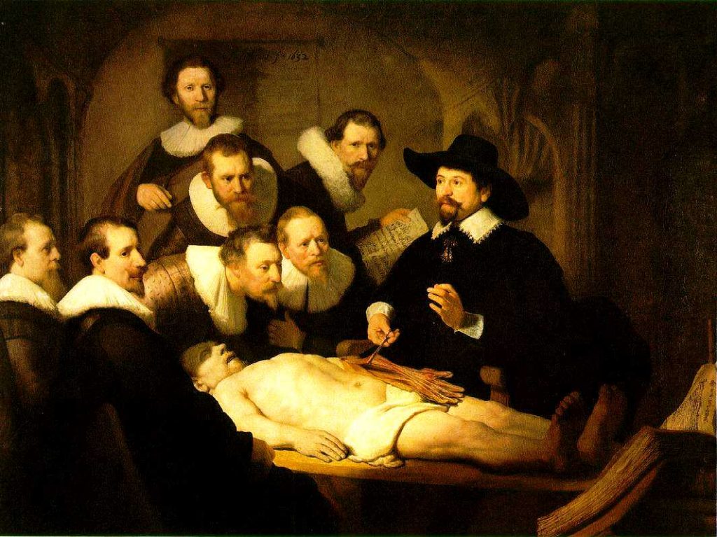 anatomische les van dr tulp