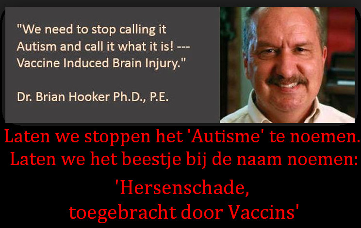 autisme brian hooker hersenschade