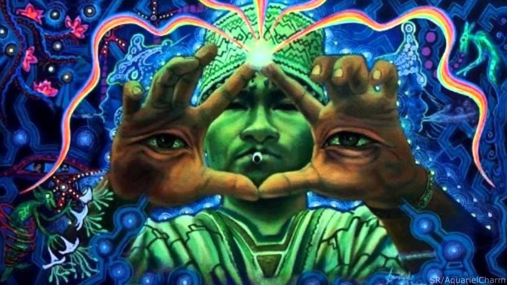 Ayahuasca-sessies stellen de ZIel van een mens in staat, de energetische essentie van de materiële wereld te bekijken..