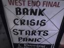 Van Bank naar Bang-crisis..?