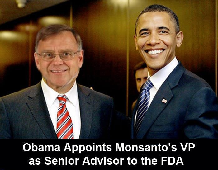 En daar staat hij weer.. Barack Obama, met zijn 'senior advisor' inzake voedselveiligheid.. Kun je het je voorstellen..??!