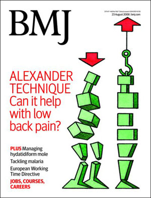 bmjh_cover Cover van British Medical Journal. Gooit zij ook haar naam te grabbel, ondanks publicatie van negatieve resulaten van medisch onderzoek naar griepvaccins.