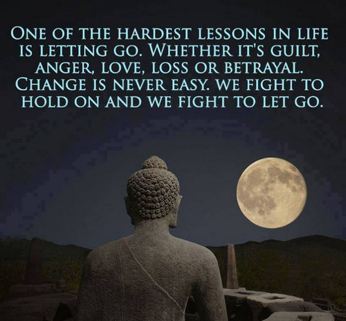 buddha let go