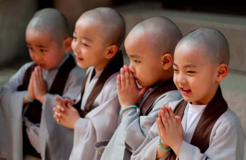children buddha