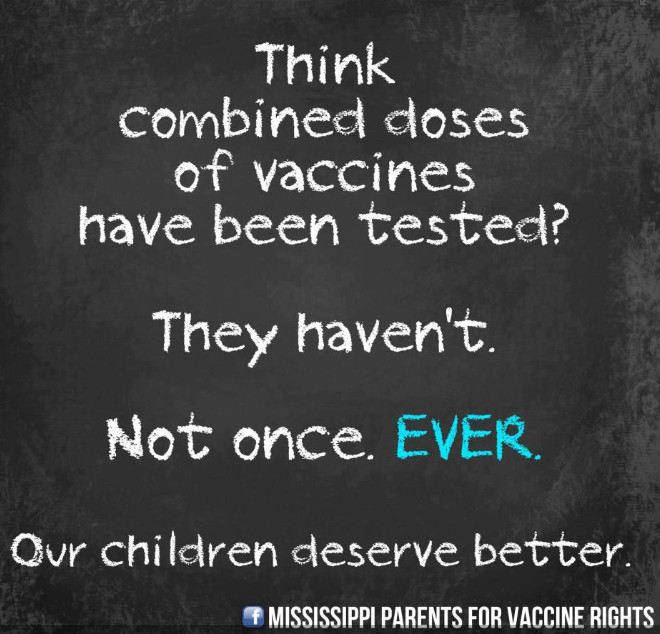 combined vaccins tested