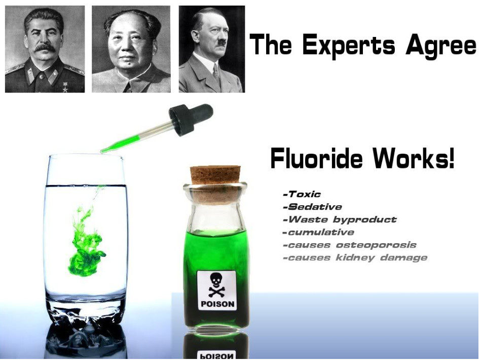 Wist jij dat deze 'leiders' ook al fluor toedienden aan hun 'onderdanen', zodat ze met name dát bleven.. ONDER-danig!