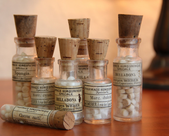homeopathie flesjes