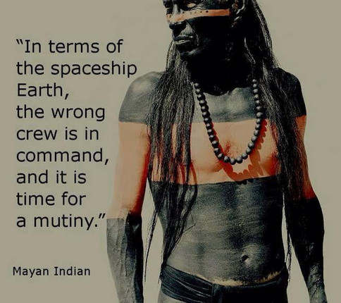 maya saying space ship