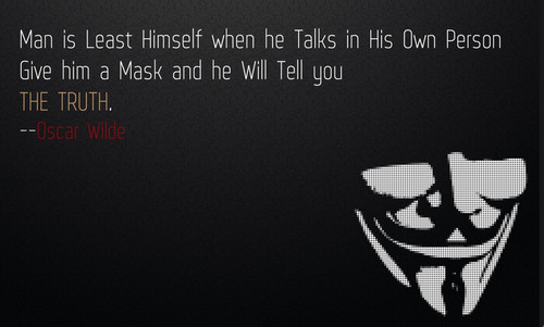 oscar wilde quote anonymous