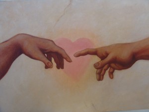 paintinglovingheart Er ontstaat een nieuw paradigma