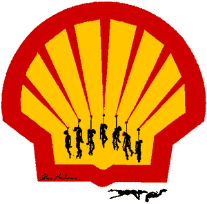 Wil het ABP geloofwaardig overkomen in haar -door zichzelf!- geroemde houding ten opzichte van het megalomane SHELL, zal ze ook het mensenrechten'gedrag' van SHELL in bijv. Nigeria en de rest van Afrika aan moeten pakken..!