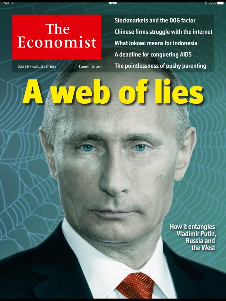 web of lies economist poetin