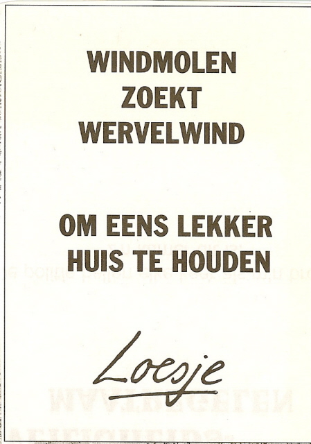 windmolen zoekt wervelwind