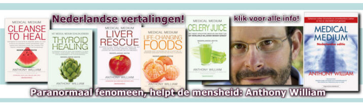 Anthony William boeken NL banner NB succesboeken