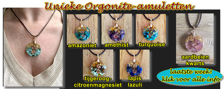 NB Banner Orgonite amuletten aug 2023