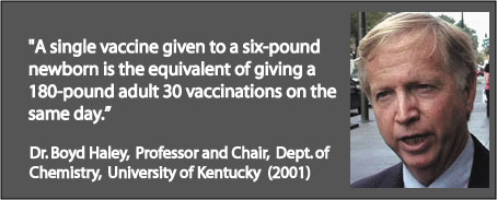 Dr Boyd Haley vaccin