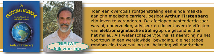 Banner Arthur Firstenberg cover regenboog Succesboeken
