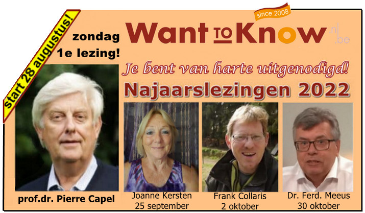 Banner NB Pierre Capel as zondag najaarslezingen