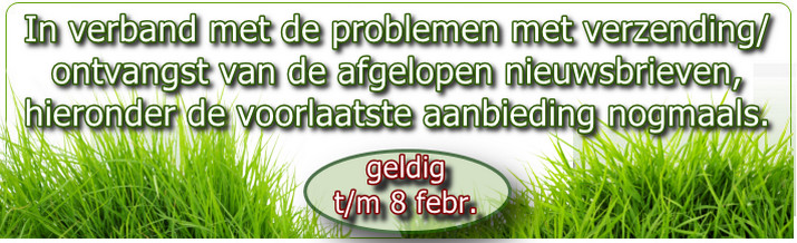 Banner aanbiedingen hieronder verlengd 1 week
