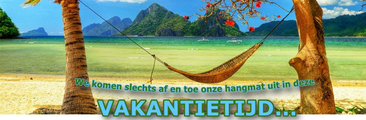 hangmat vakantiemededeling